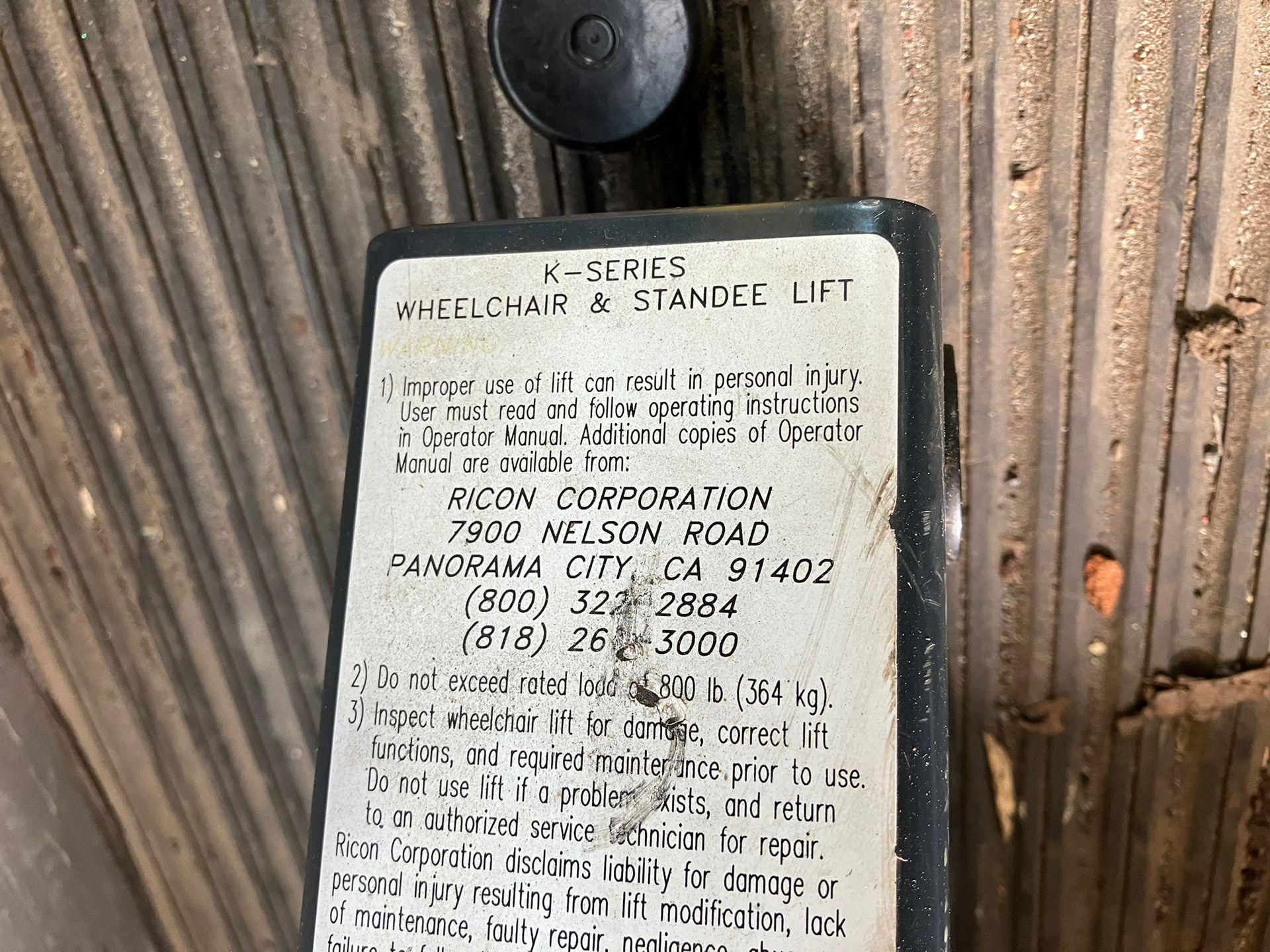 Wheelchair Lift