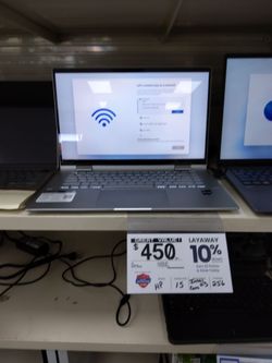 HP 15-inch Laptop Intel Core i3 256GB