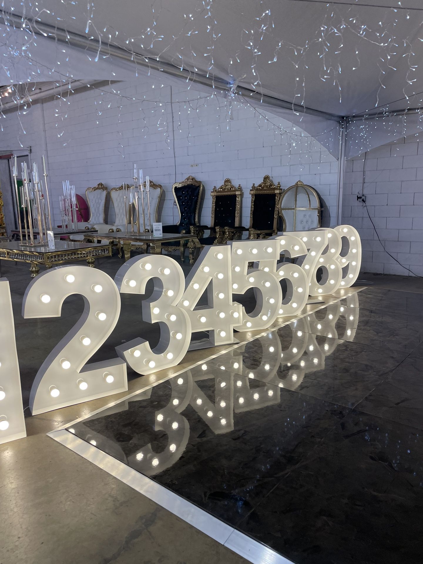 MARQUEE NUMBERS