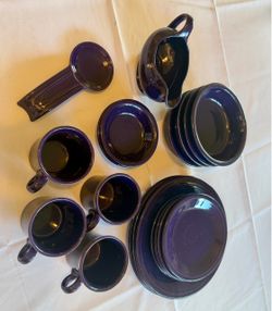 Plum Fiestaware lot