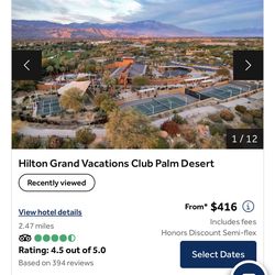 Hilton Grand Vacations Palm Desert Coachella