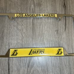 Los Angeles Lakers License Plate Frame.