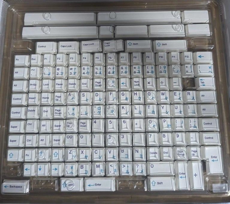 Keebox Shenpo Dye Sub Pbt Pbow Theme Keycaps For Mechanical Keyboard