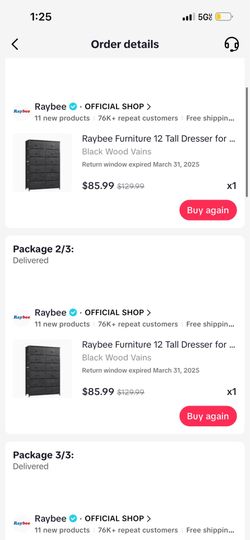 Cleaning storage out ( tall DRESSER)