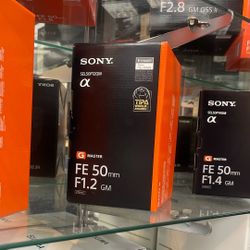 Sony FE 50mm F1.2 GM 