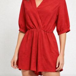Nordstrom fraiche by J Red Romper