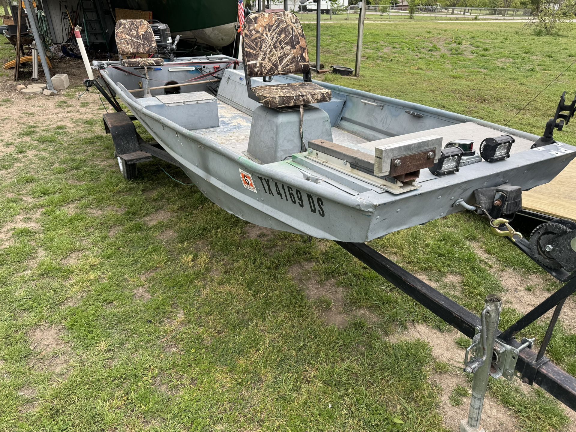 15x48 Aluminum John Boat 