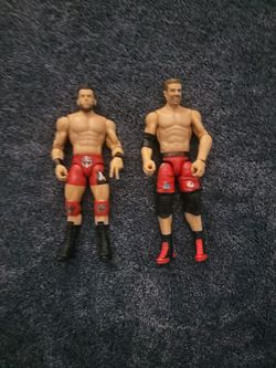 Austin Theory and Grayson Waller Basic Action Figures 