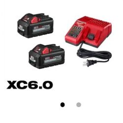 Milwaukee M18 XC6.0 Batteries