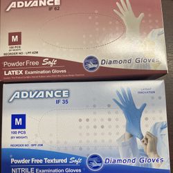 Latex And Nitrile Gloves All Size