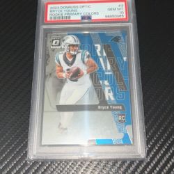 2023 Panini Donruss Optic Bryce Young Rookie Primary Colors #3 (RC) PSA Gem Mint 10