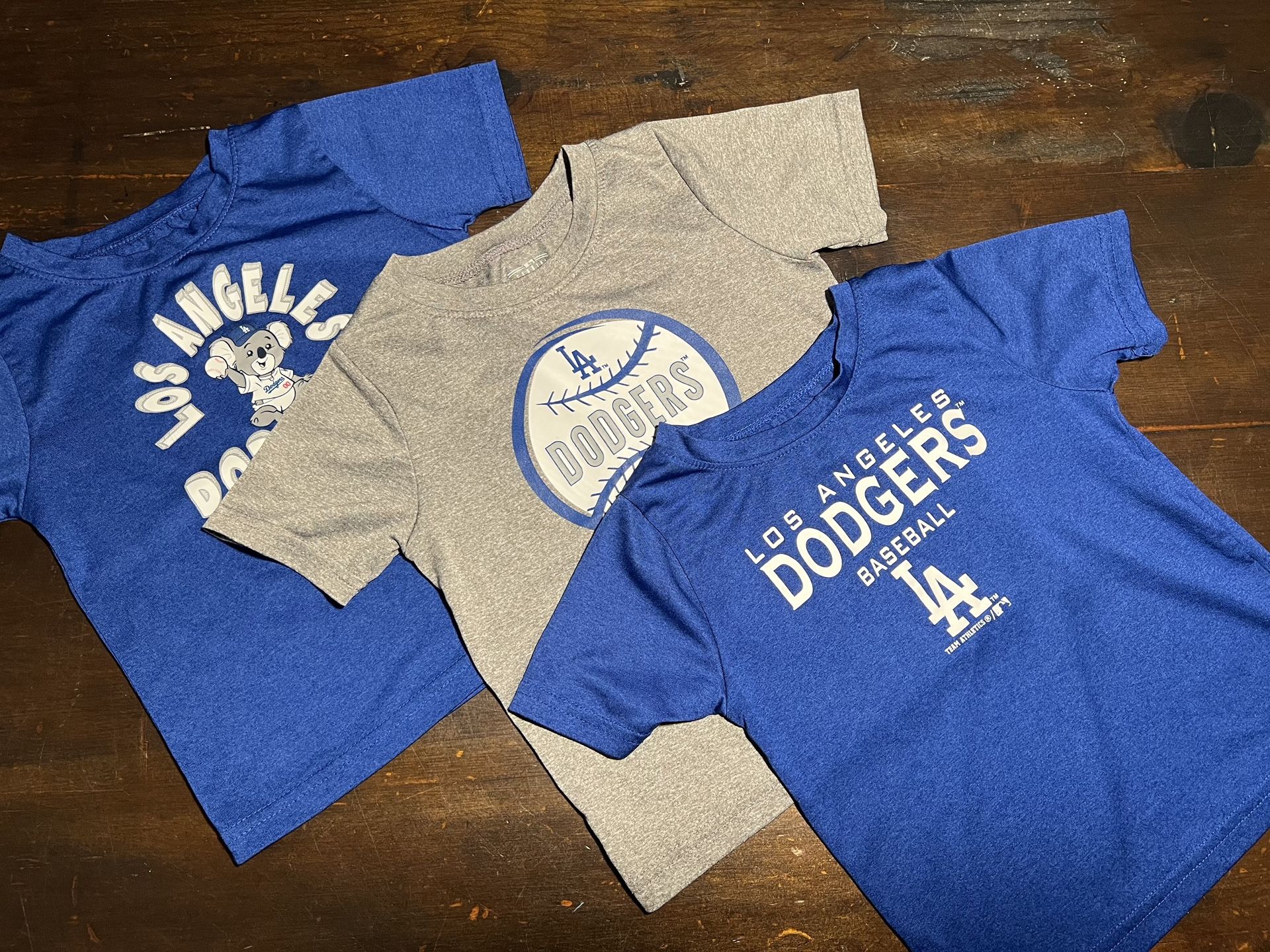 Toddler Dodgers T-Shirts  size 3T