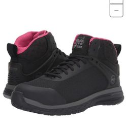Ladies   Timberland   Steel   Toe   Slip   Resistant   Work   Boots 