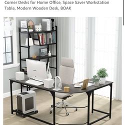Office   Or Gaming Desk / Sturdy L Shaped