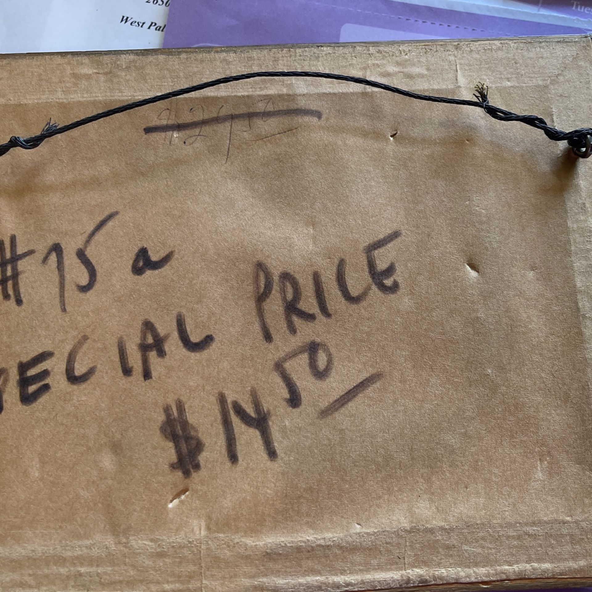 Original Gignos Oil Painting In Original Frame