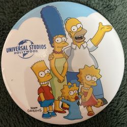 Simpsons Souvenir Pin