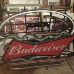 Budweiser Sign Light