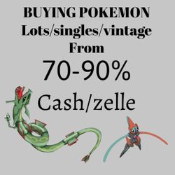 Buying pokemon Card collections/singles/slabs