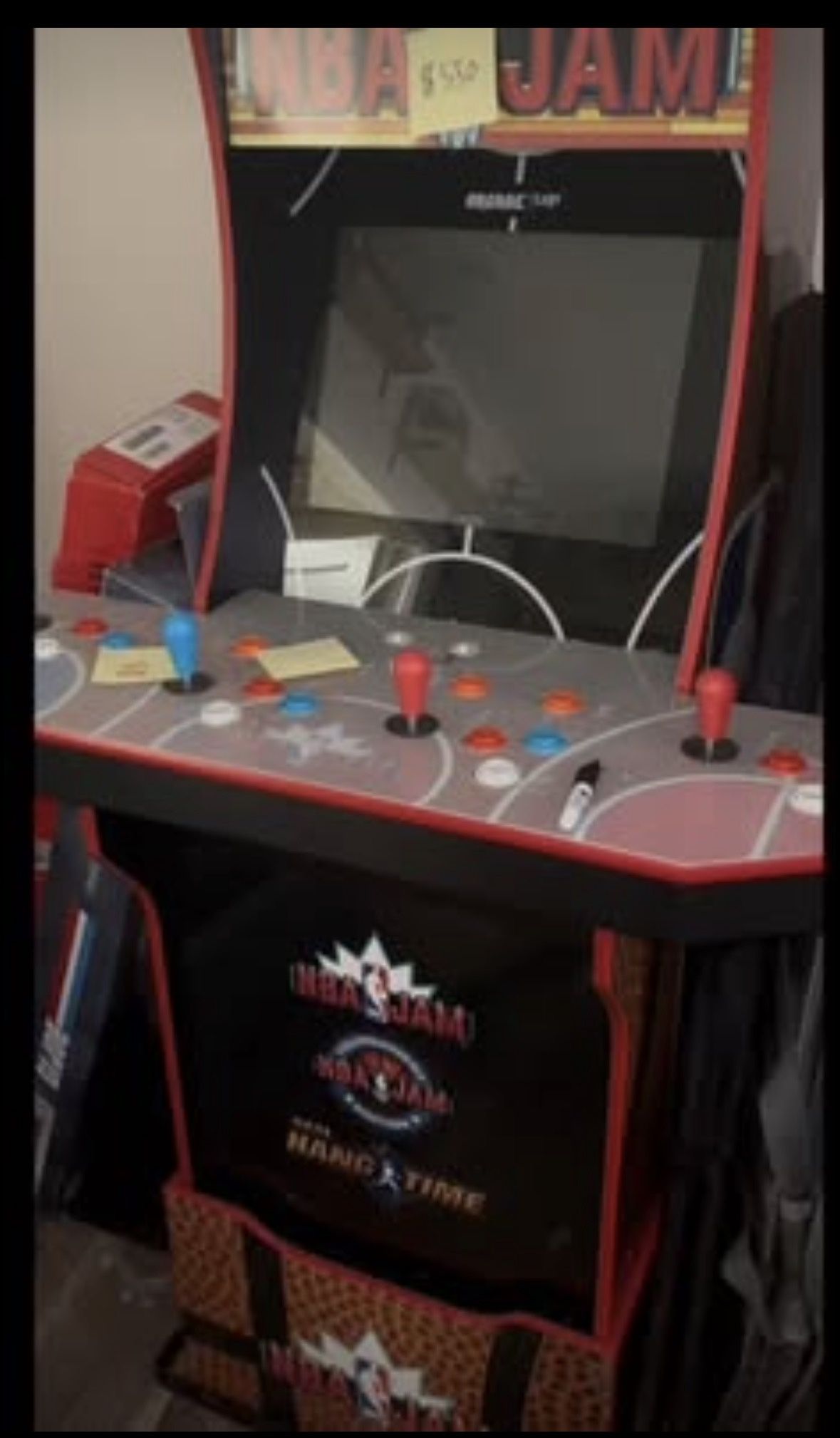 NBA Jam Arcade Machine