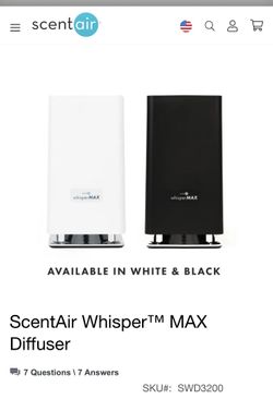 ScentAir Whisper PRO Home Diffuser