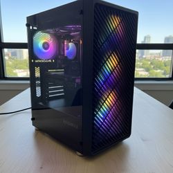 Gaming PC Computer RTX 2060, Ryzen, SSD, AIO Liquid Cooler