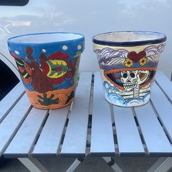 Mexican style pots
