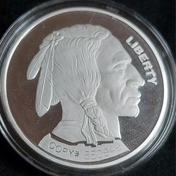 2001 Buffalo Tribute - .999 Fine Silver-Plated (Serialized)