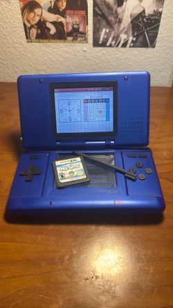 Blue Nintendo DS fat