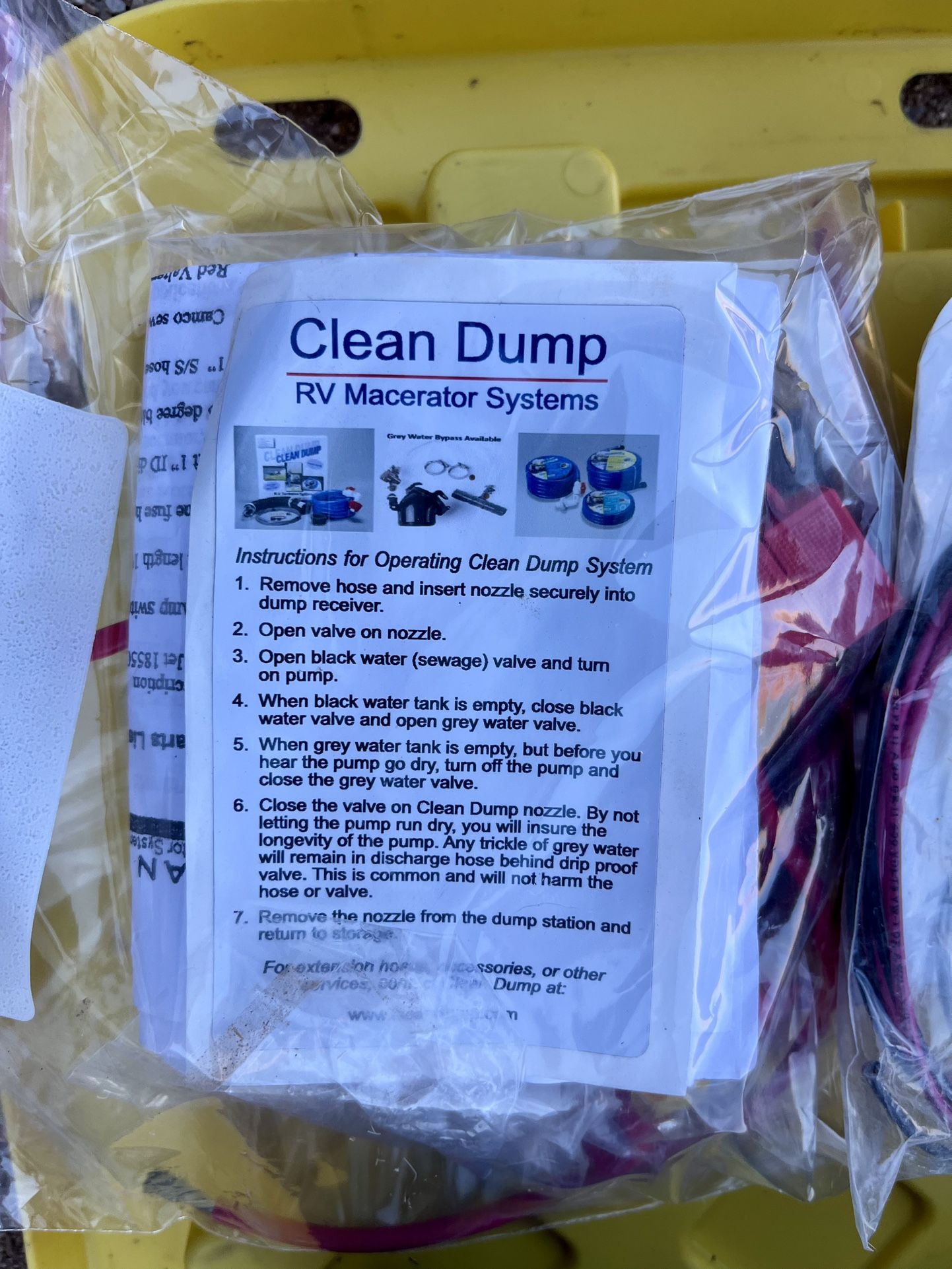 Clean Dump Permanently Installed Macerator System