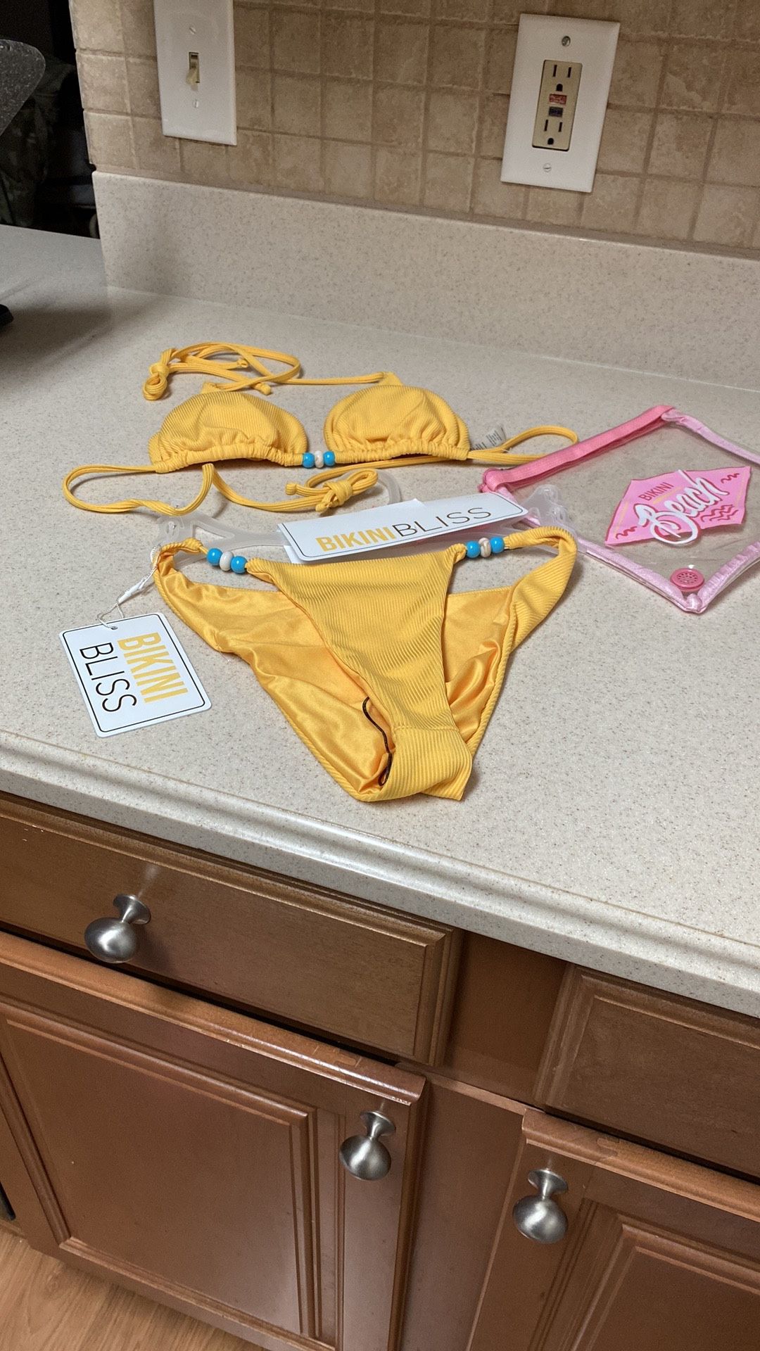 Yellow Bikini Set