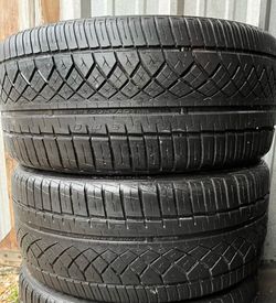 2 tires 255 35 19 Continental