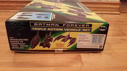 Batman Forever Triple Action Vehicle Set for Sale in Los Angeles, CA -  OfferUp