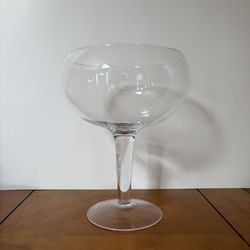 Giant Clear Wine Glass