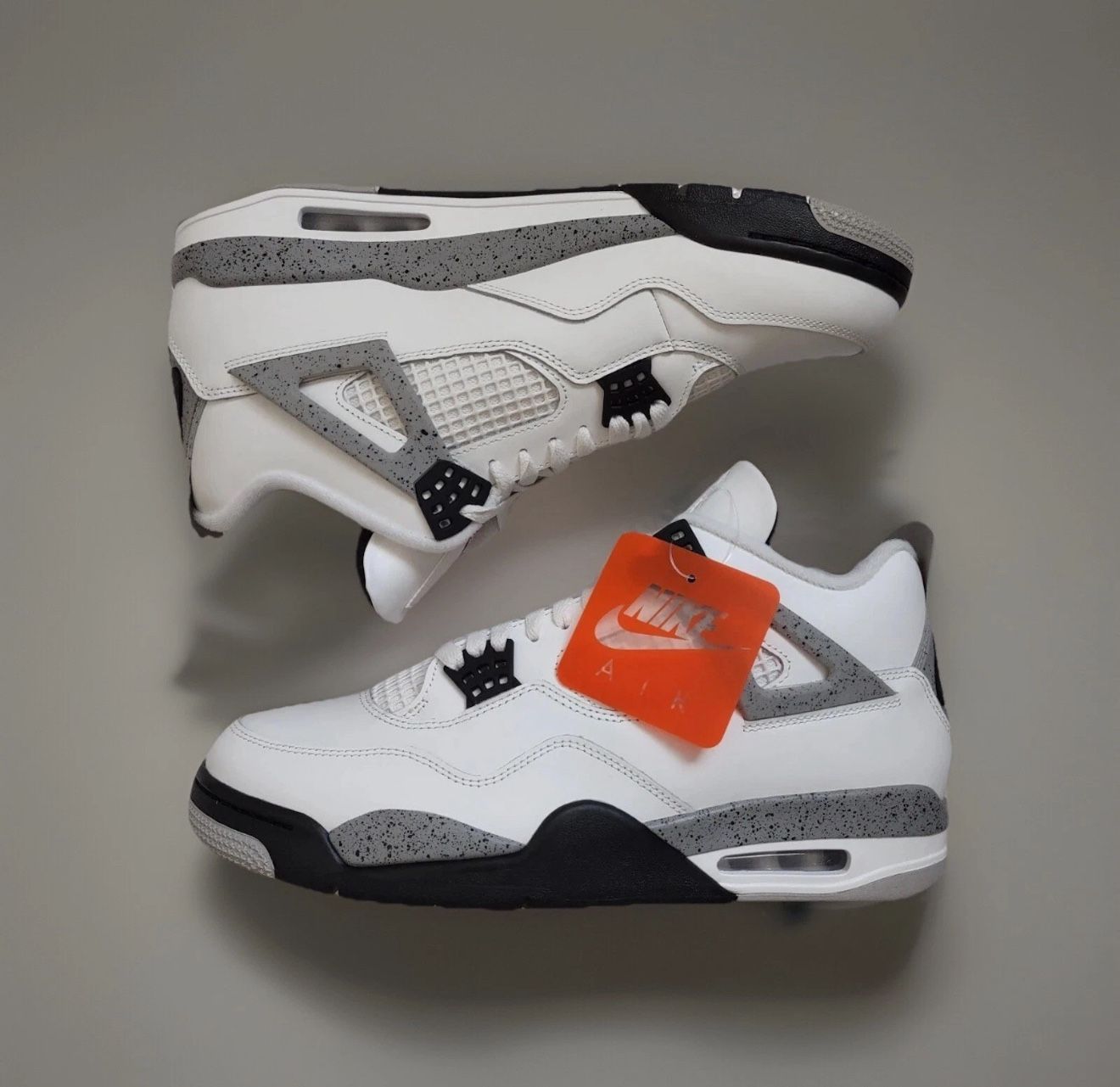 Jordan 4 Retro White Cement Size 12