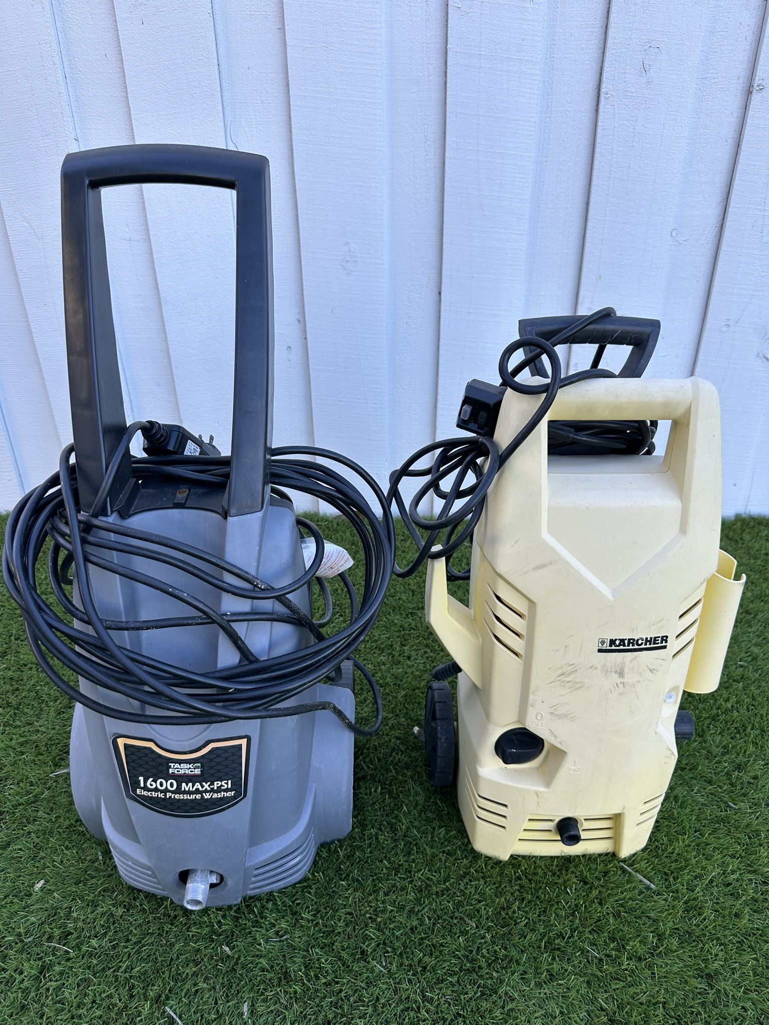 Electric Pressure Washers 1500 & 1600 PSI