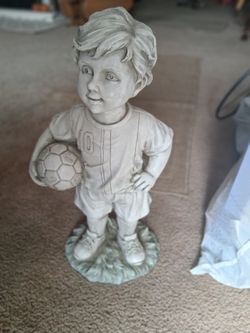 Soccer Son Statue 