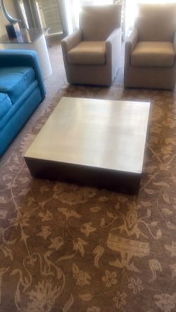 Stainless Steel Designer Coffee Table