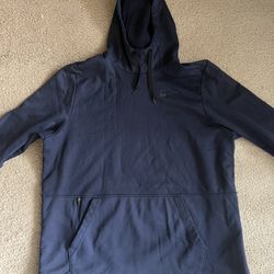 Nike Dri Fit Therma Pullover Hoodie Navy Blue Men’s XXL