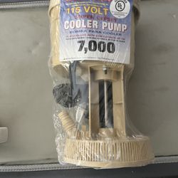 Power Cool Evan Cooler Pump Never Used Still On Package  10.00