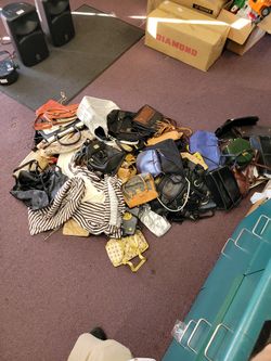 Tons Of Purses And Bags . Some Designer