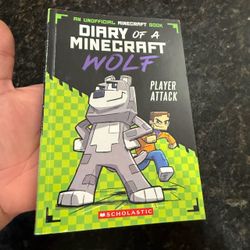 Diary of a Minecraft Wolf Player Attack Book 1 Scholastic Paperback