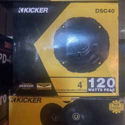 4” kickers Speakers