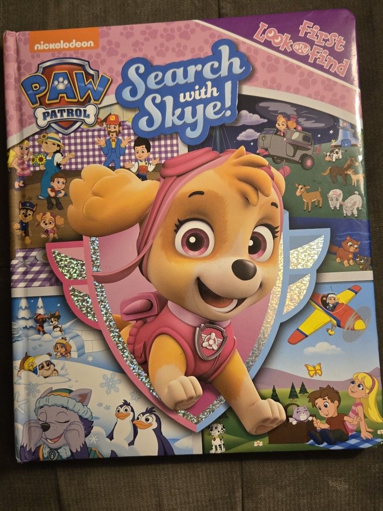 Paw Patrol Search With Skye! First Look And Find