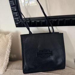 Leather Harley Davidson Tote