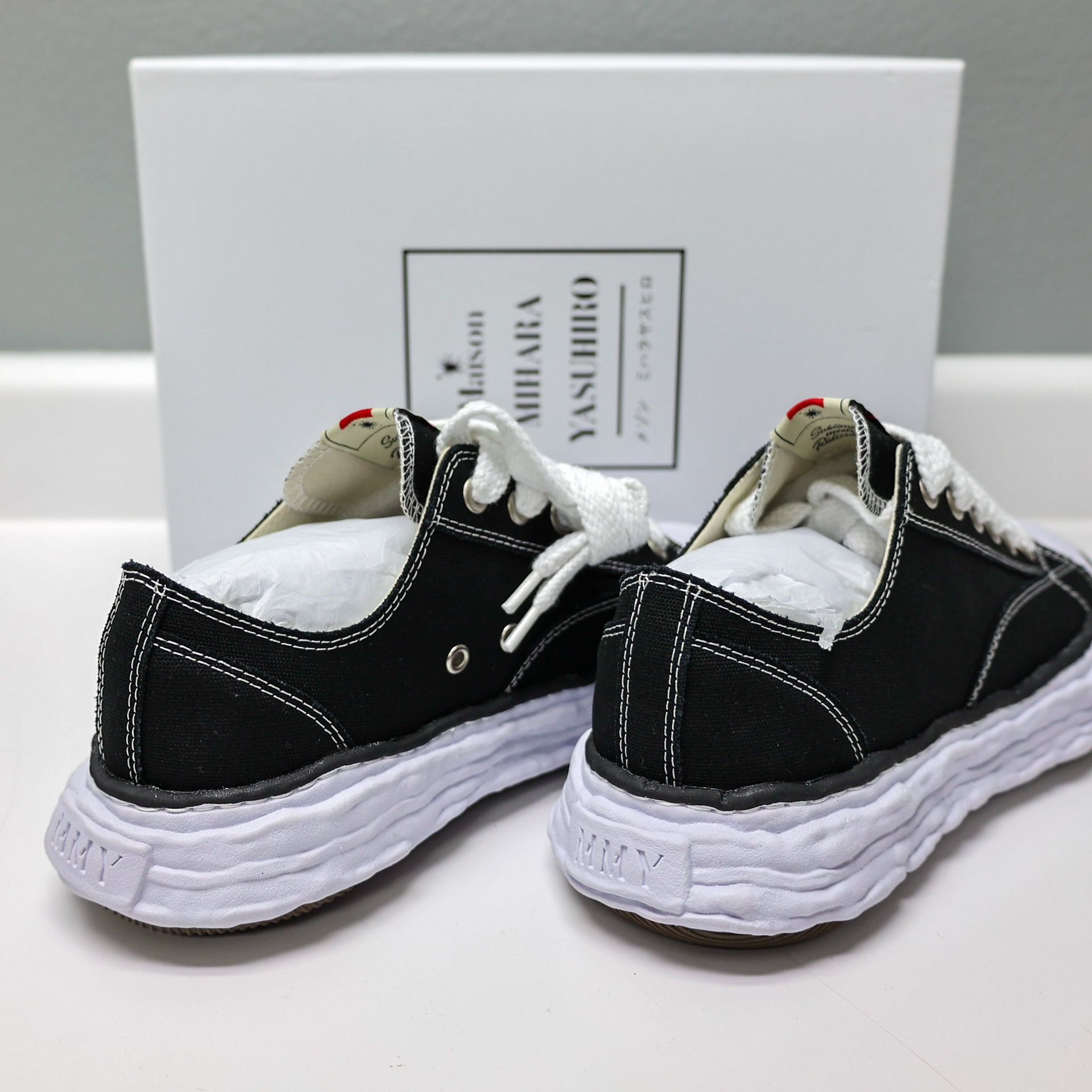 Maison Mihara Yasuhiro Peterson 23 OG Sole Canvas Low