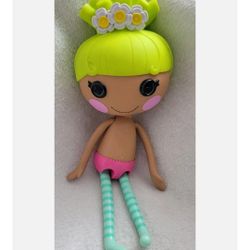 2010 Lalaloopsy Girl Doll Full Size Green Hair Pix E Flutters