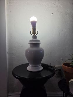 Vintage ceramic lamp