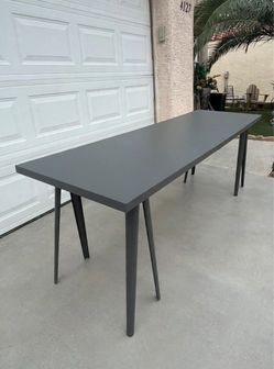 Like New LAGKAPTEN/NARSPEL Large  Desk, Dark Grey