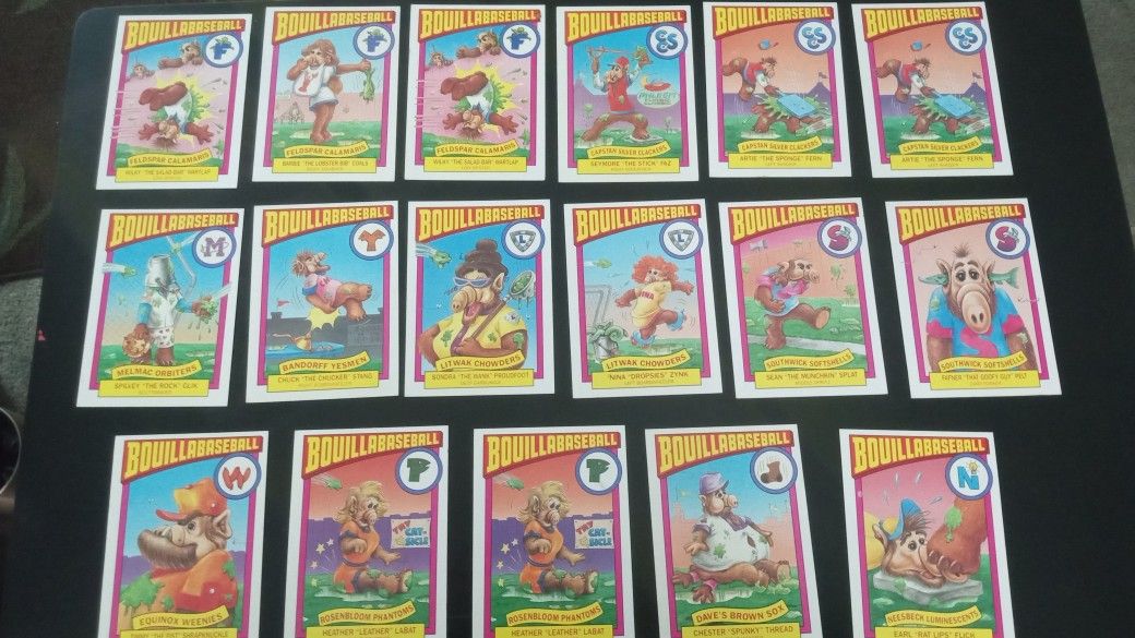 1988 ALF Topp Cards