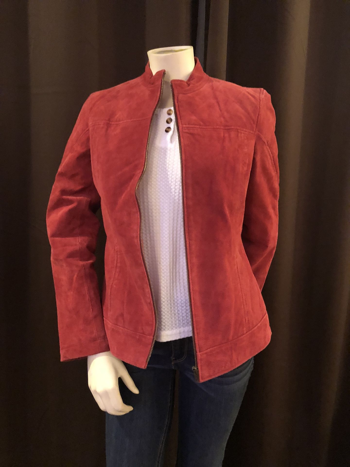 Women Suede Jacket
